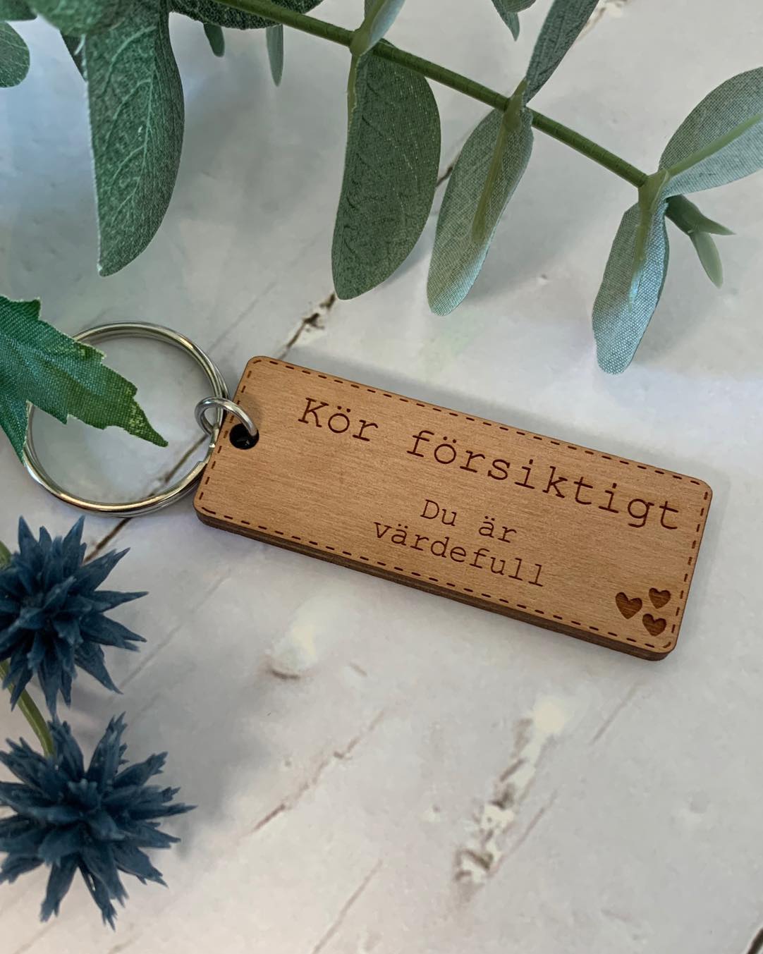 Nyckelring - Kör försiktigt