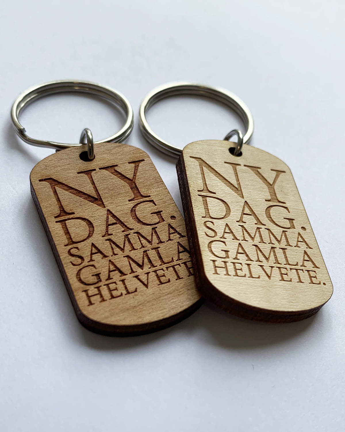 Nyckelring - Samma gamla helvete. - Bild 2