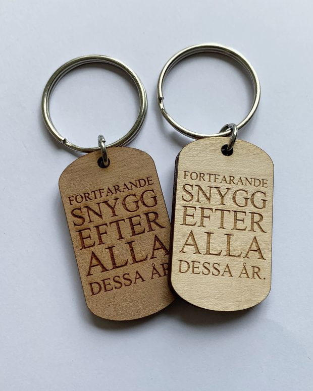 Nyckelring - Fortfarande snygg efter alla dessa år.