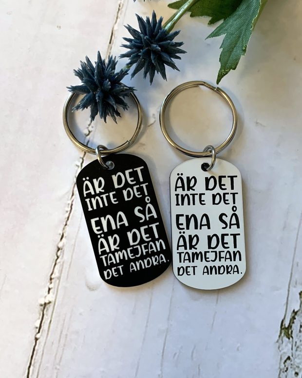 Nyckelring - Alltid är det något...