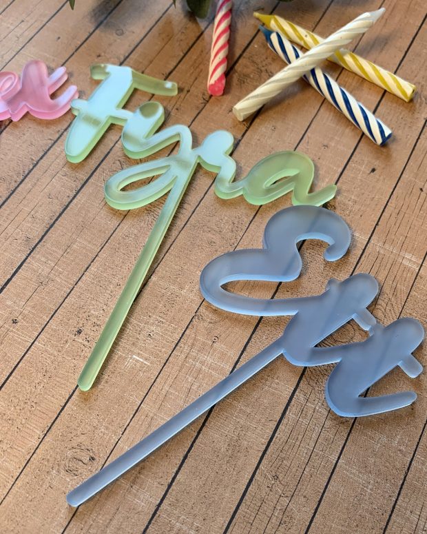 Cake topper - Siffra - Bild 2