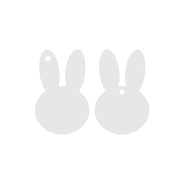 Hängen i akryl/plexi - Bunny