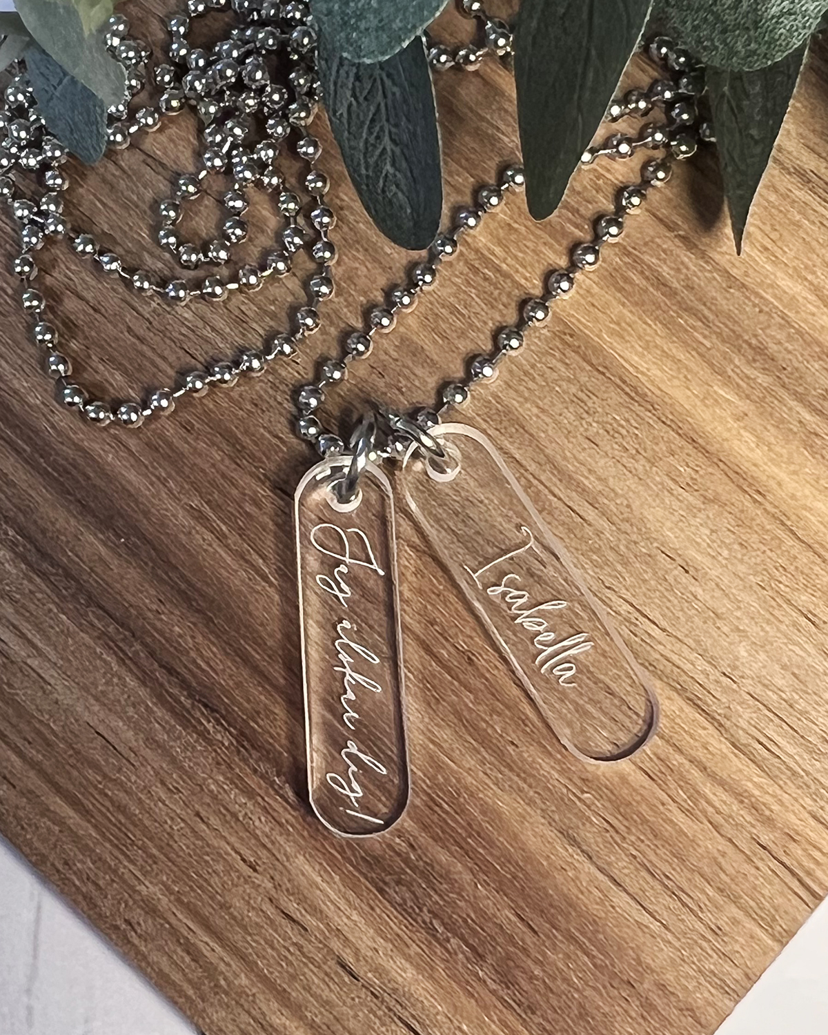 Halsband - Namnhalsband handwritten