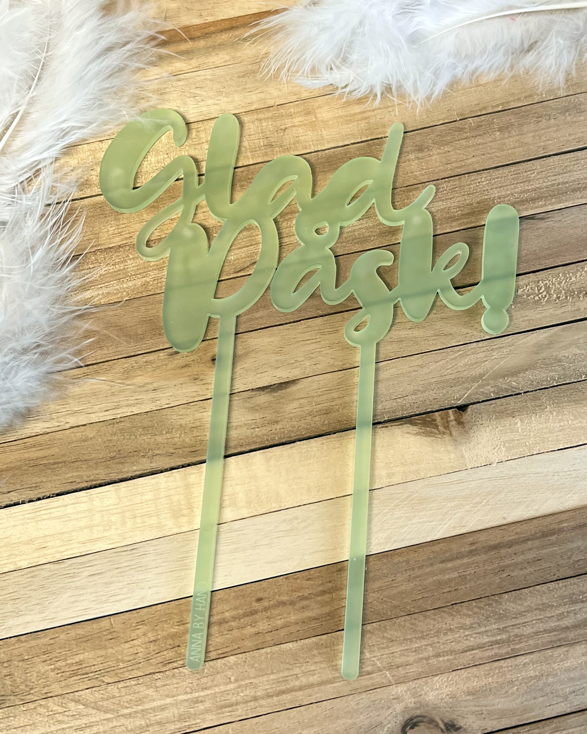 Cake topper - Glad Påsk!