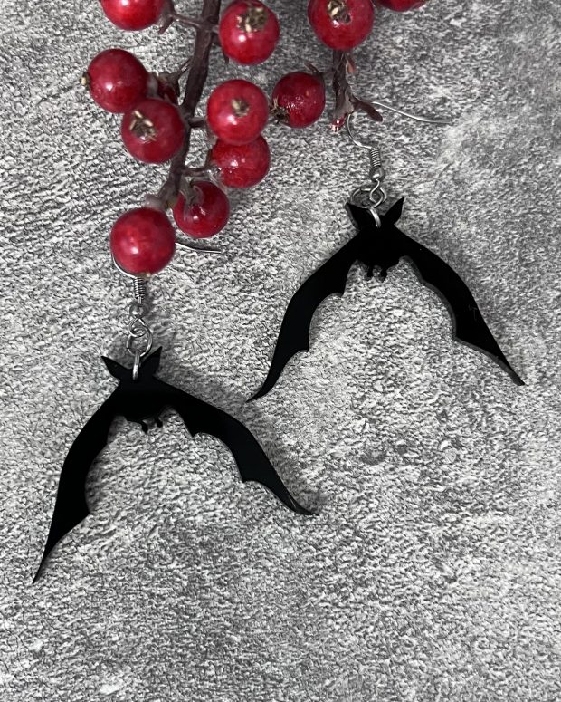 Örhänge - Flying bat