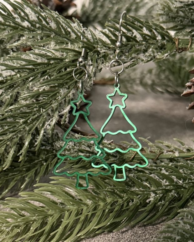 Örhänge - Christmas tree - Bild 3