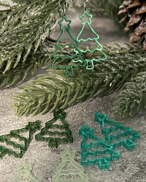 Örhänge - Christmas tree - Bild 5