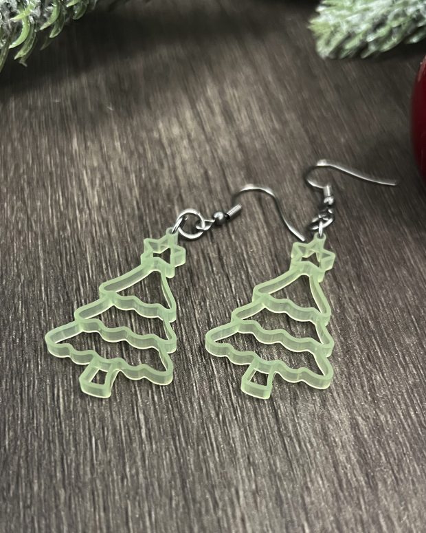 Örhänge - Christmas tree - Bild 3