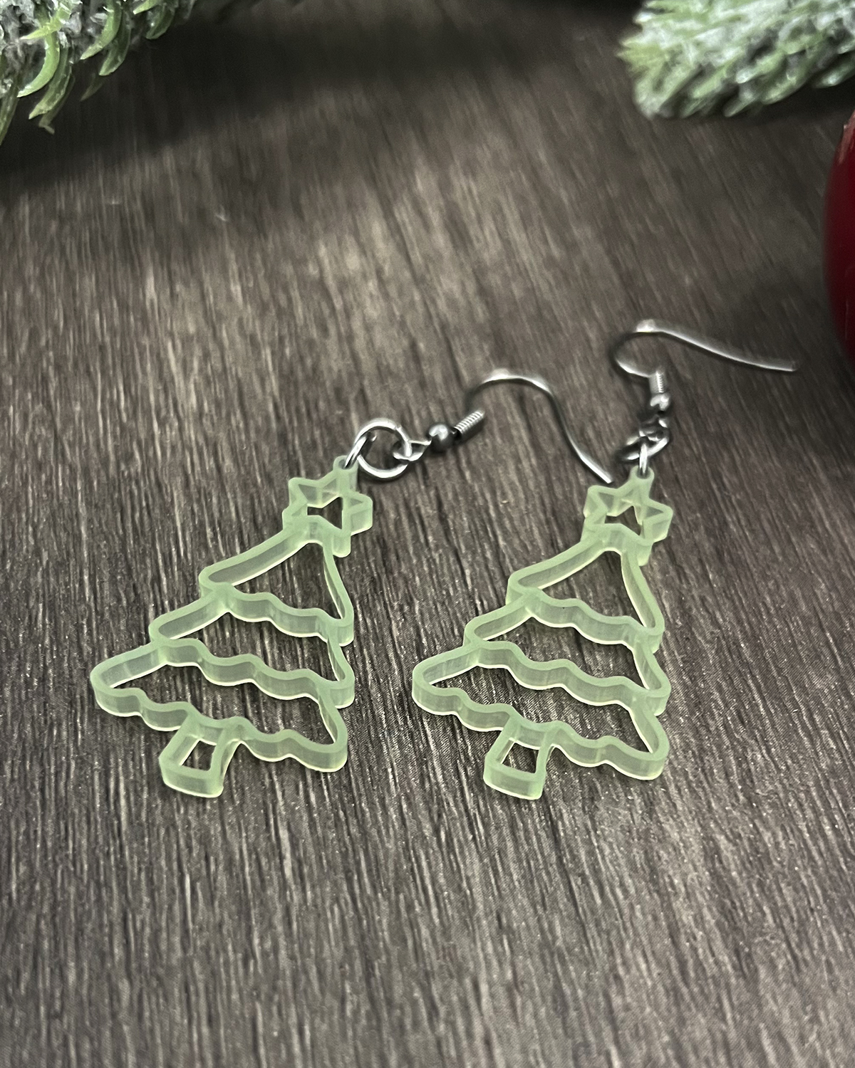 Örhänge - Christmas tree - Bild 3