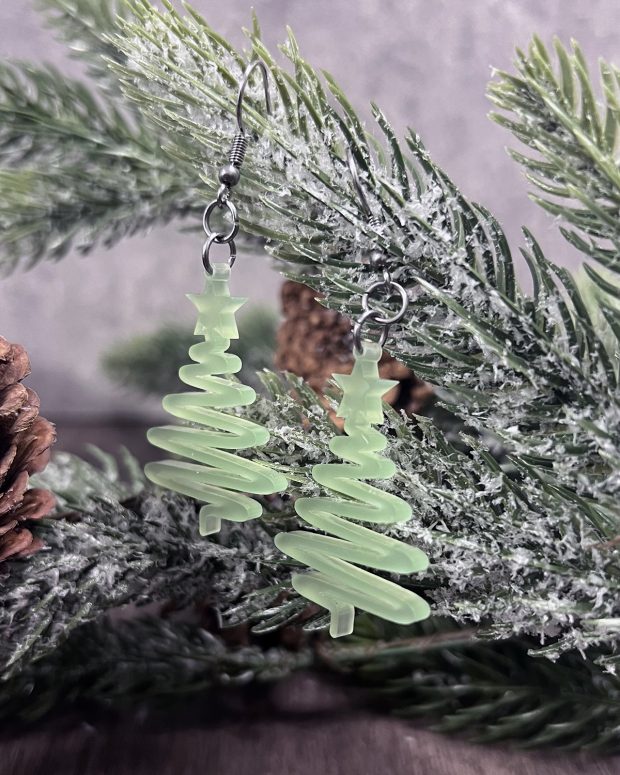 Örhänge - Cute Christmas tree - Bild 2