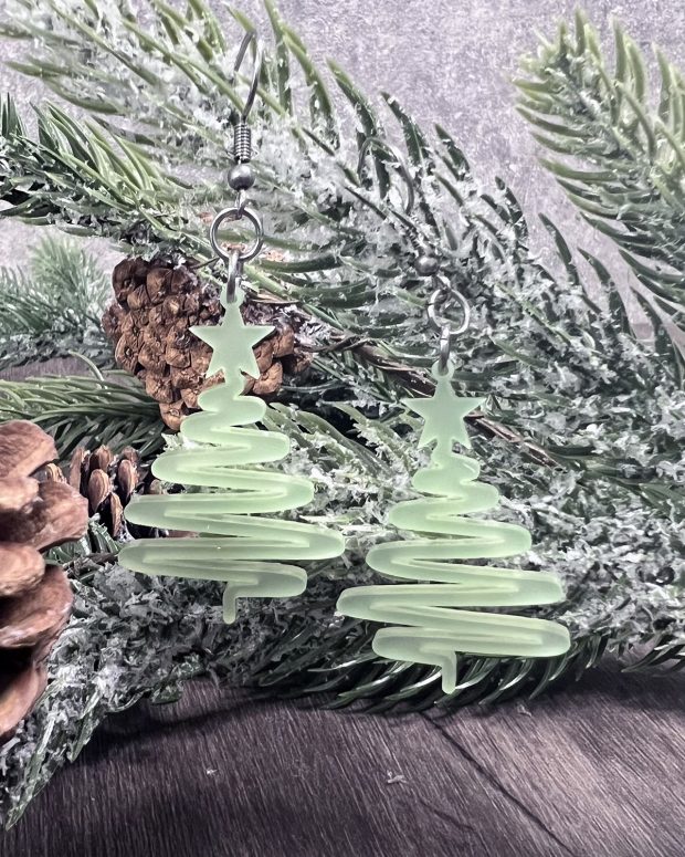 Örhänge - Cute Christmas tree - Bild 3