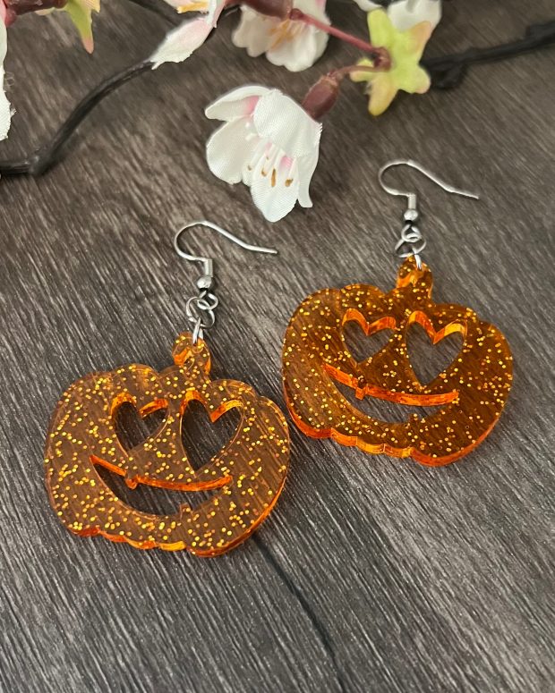 Örhänge - Pumkin in love