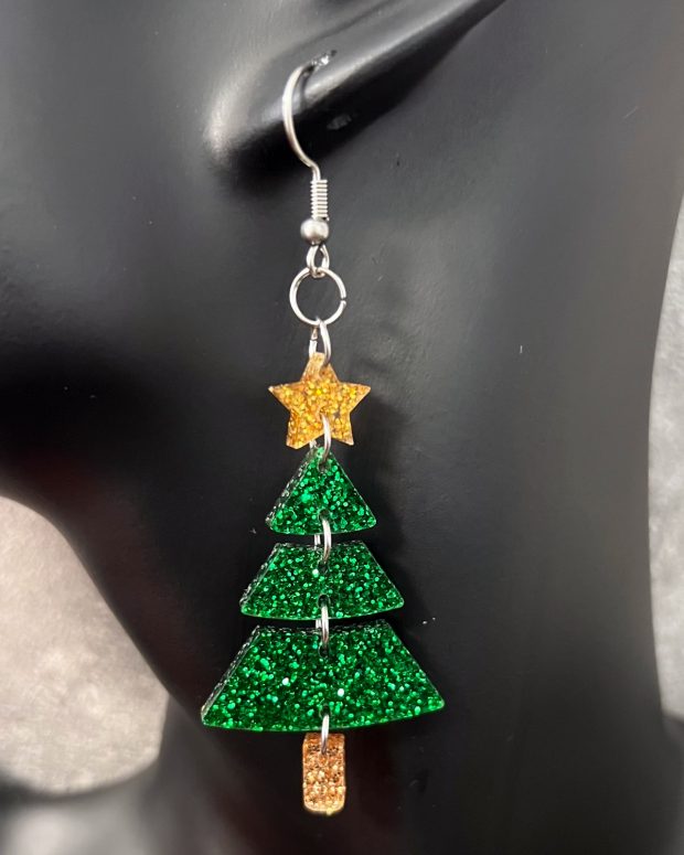 Örhänge - Sparkling tree - Bild 3