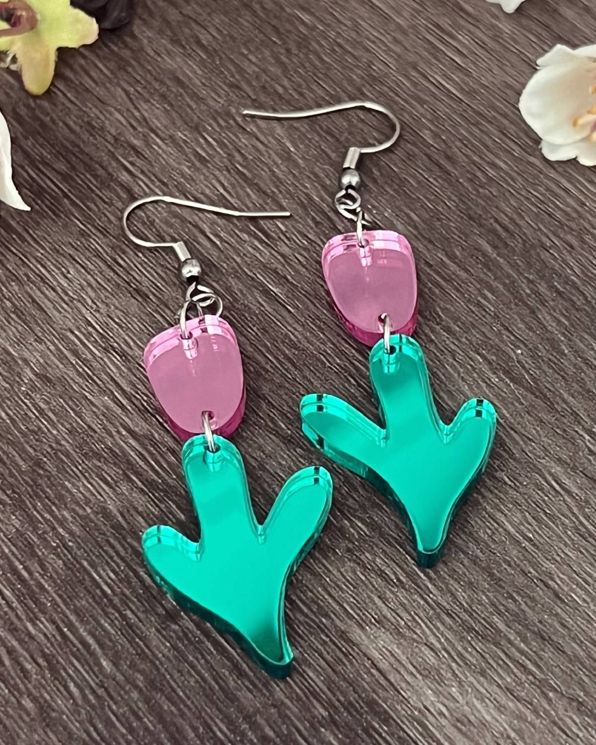 Örhänge - Boho tulip - Bild 2