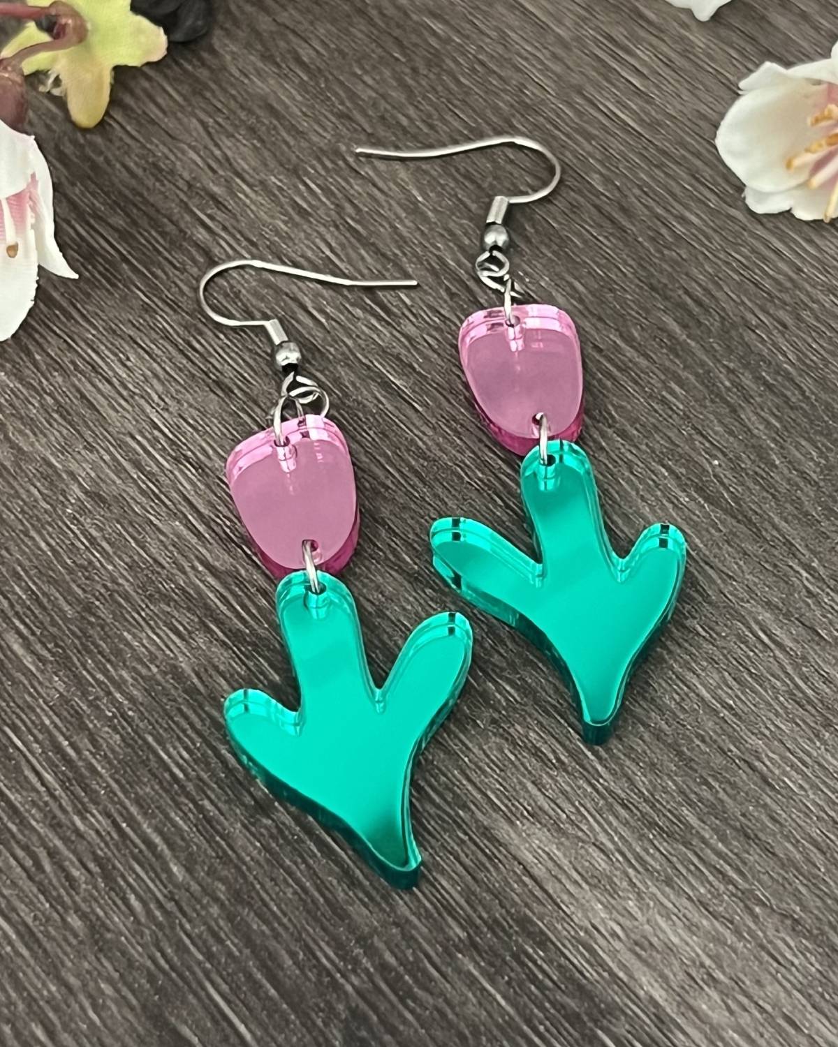 Örhänge - Boho tulip - Bild 5