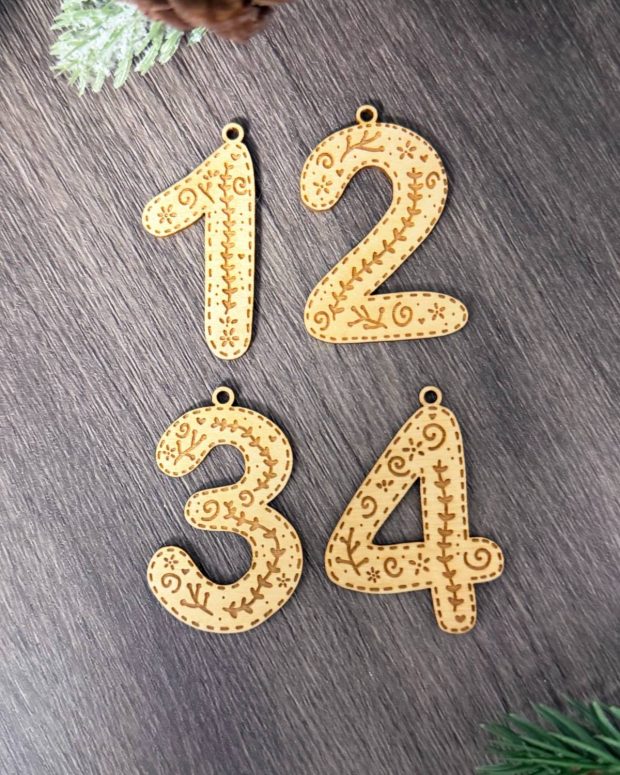 Adventssiffror - Nordisk