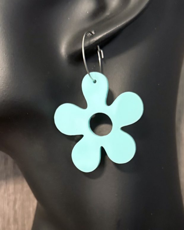 Örhänge - Pastell flower - Bild 6