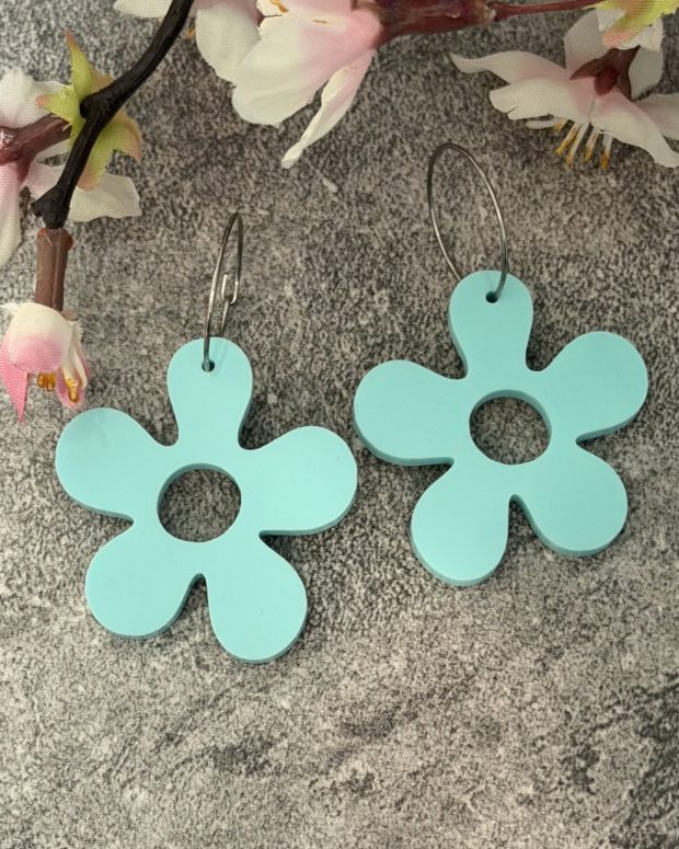 Örhänge - Pastell flower - Bild 2