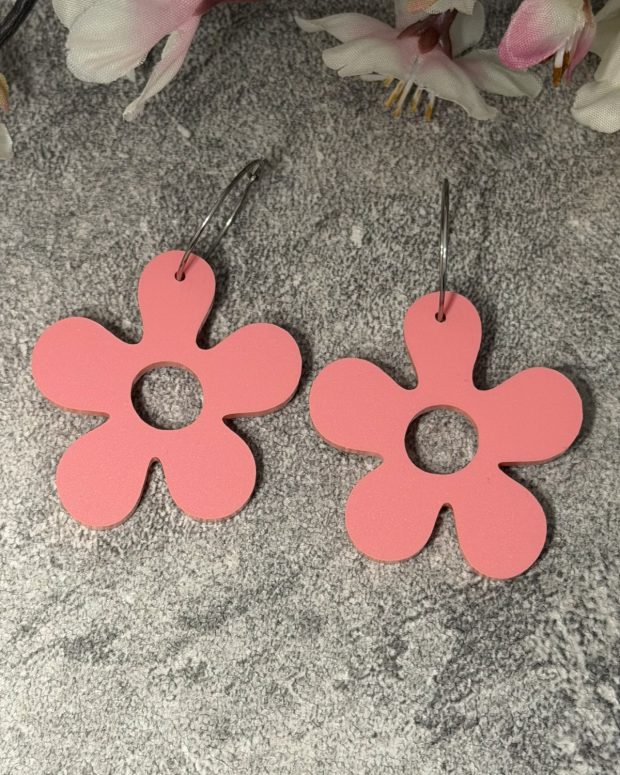 Örhänge - Pastell flower - Bild 3