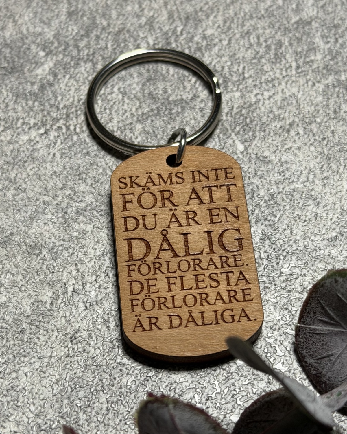Nyckelring - Dålig förlorare.